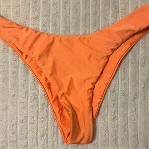 Vibrant Orange Bikini Bottom